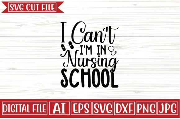 Nursing School Graphics for Crafts & Branding