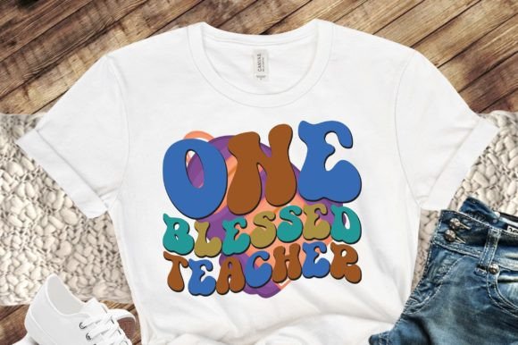 One Blessed Teacher SVG Files: Graphics for Crafts