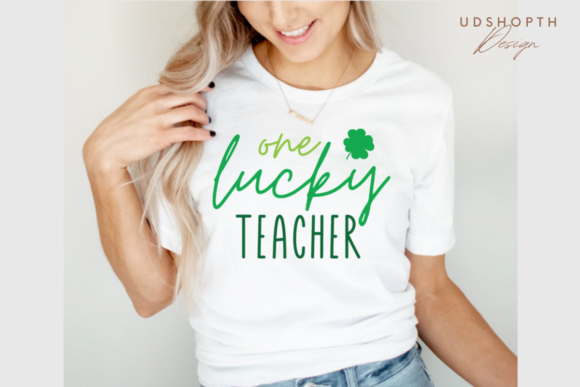 One Lucky Teacher Graphics for Crafts