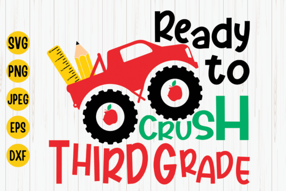 Ready to Crush Third Grade Graphics & Crafts