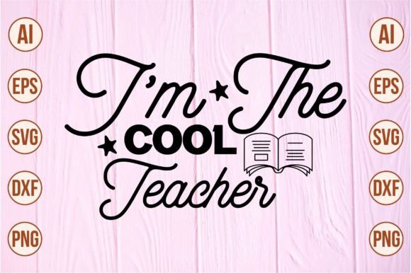 Reviewing I m the Cool Teacher Svg for Embroidery