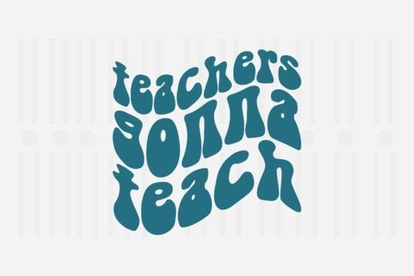Teachers Gonna Teach: Graphics for Crafts Branding